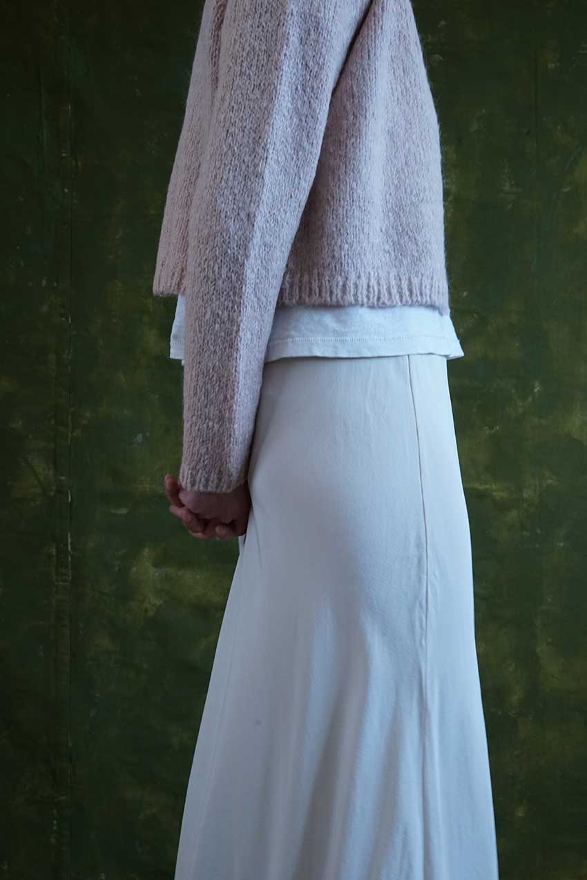 sale cutwork flower skirt long