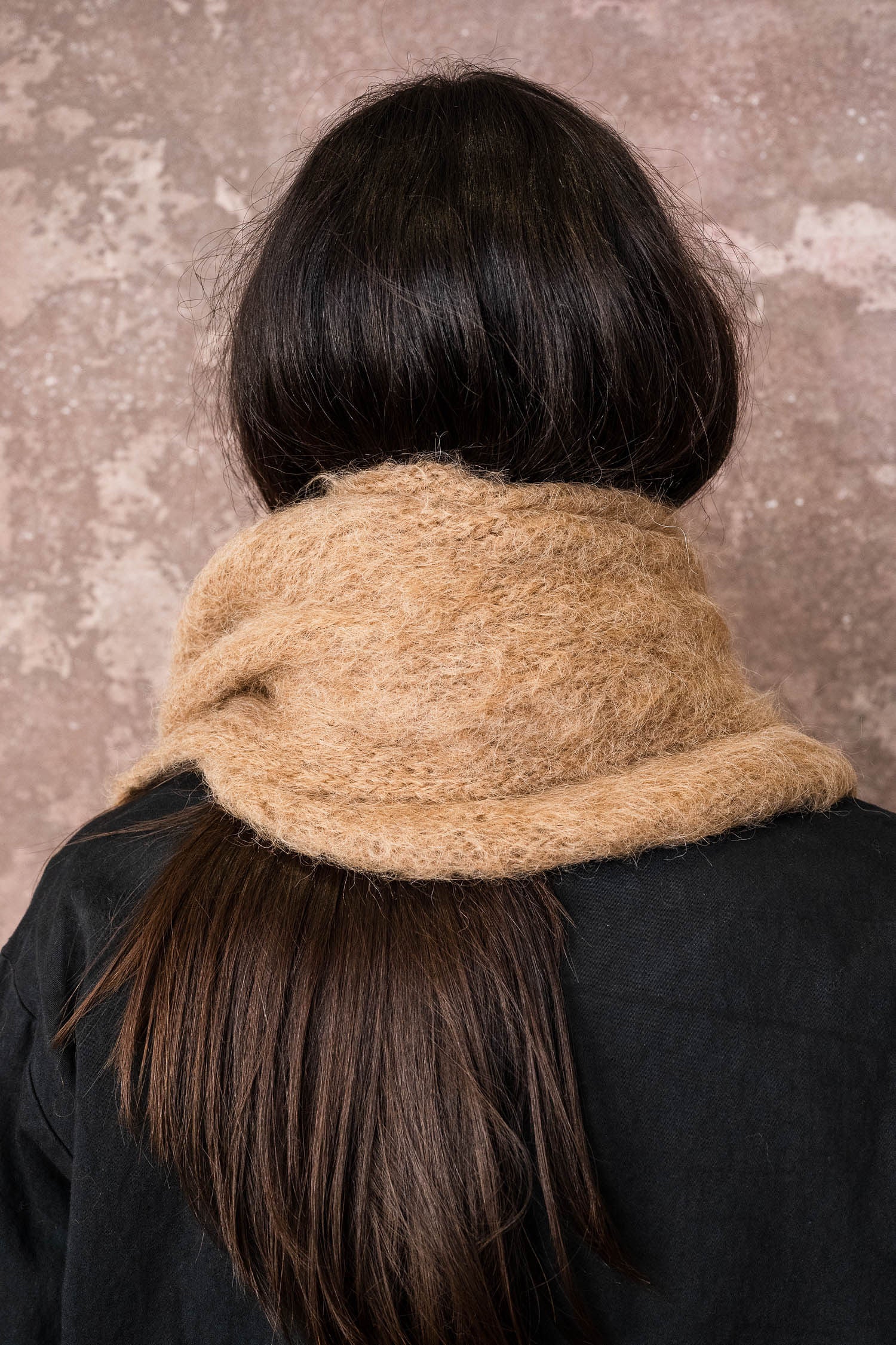 fluffy small scarf