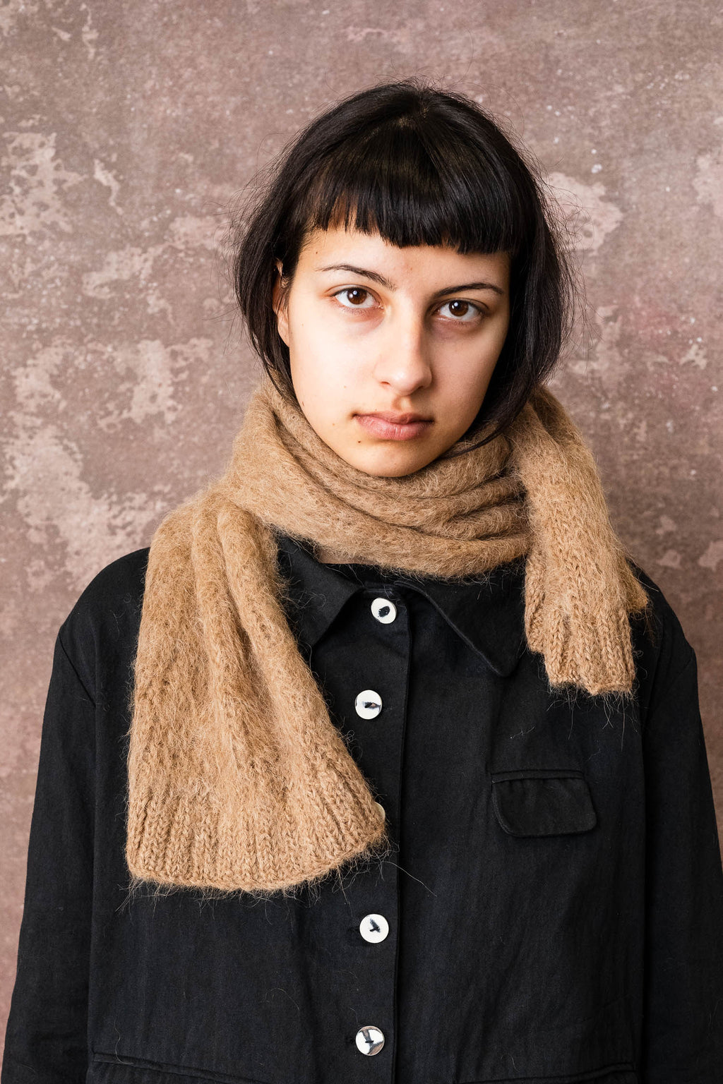 fluffy small scarf