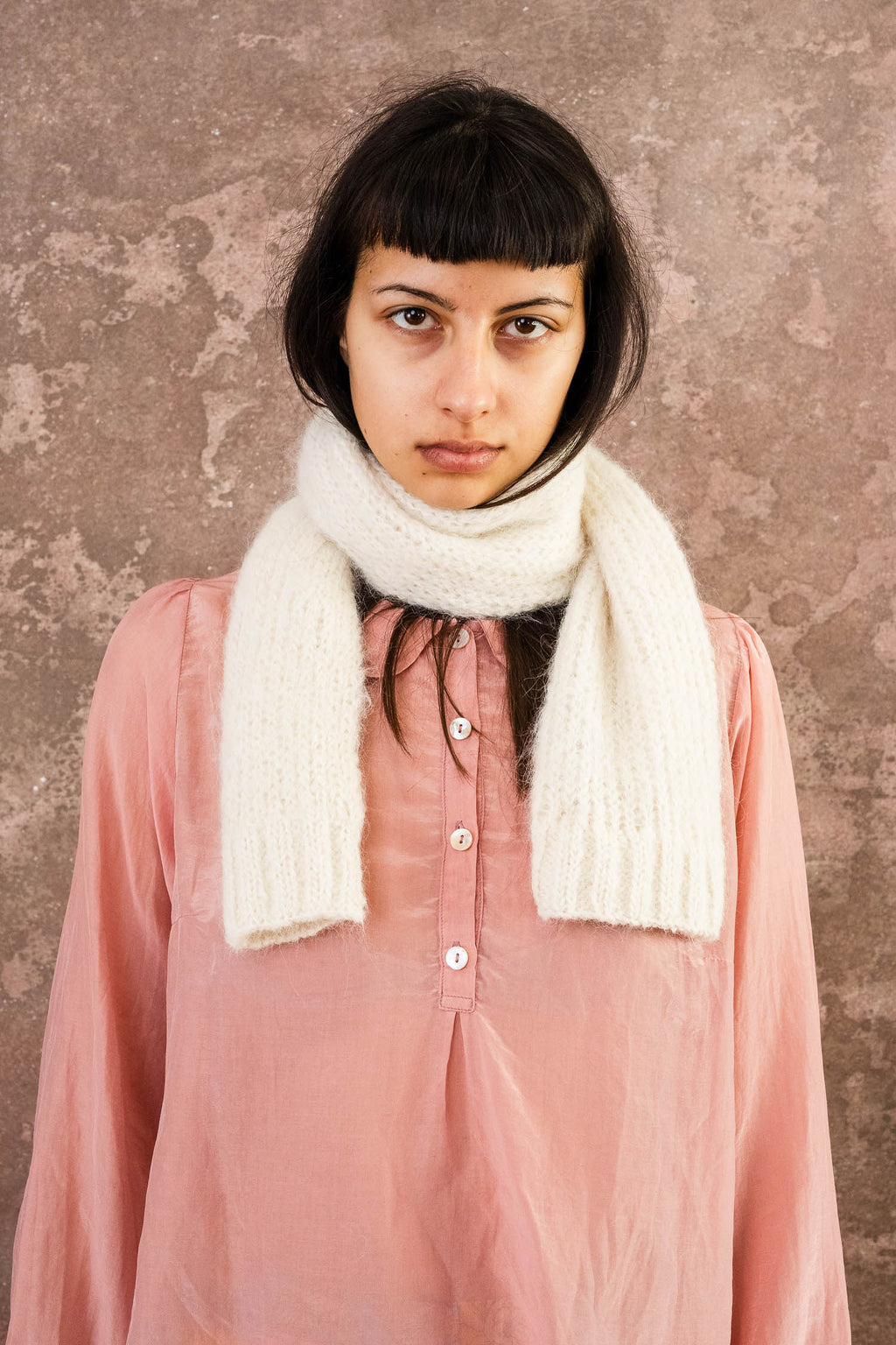 fluffy small scarf