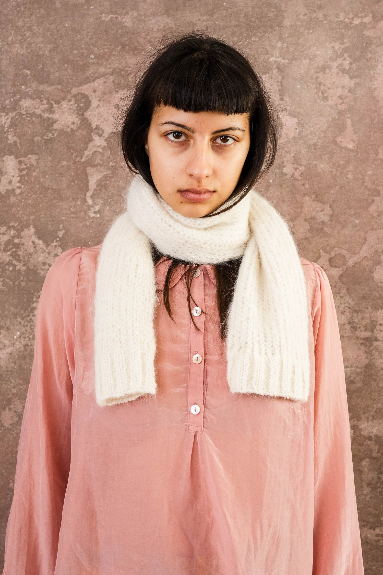 fluffy small scarf