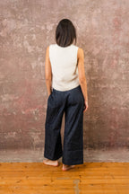 hem pants denim