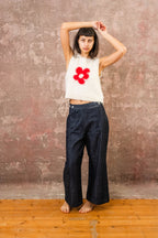hem pants denim
