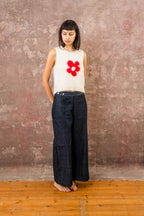 hem pants denim