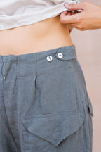 french painter pants linen