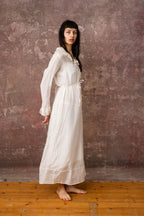 frill dress silk cotton voile