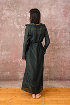 frill dress silk cotton voile