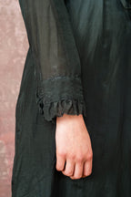 frill dress silk cotton voile
