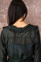 frill dress silk cotton voile