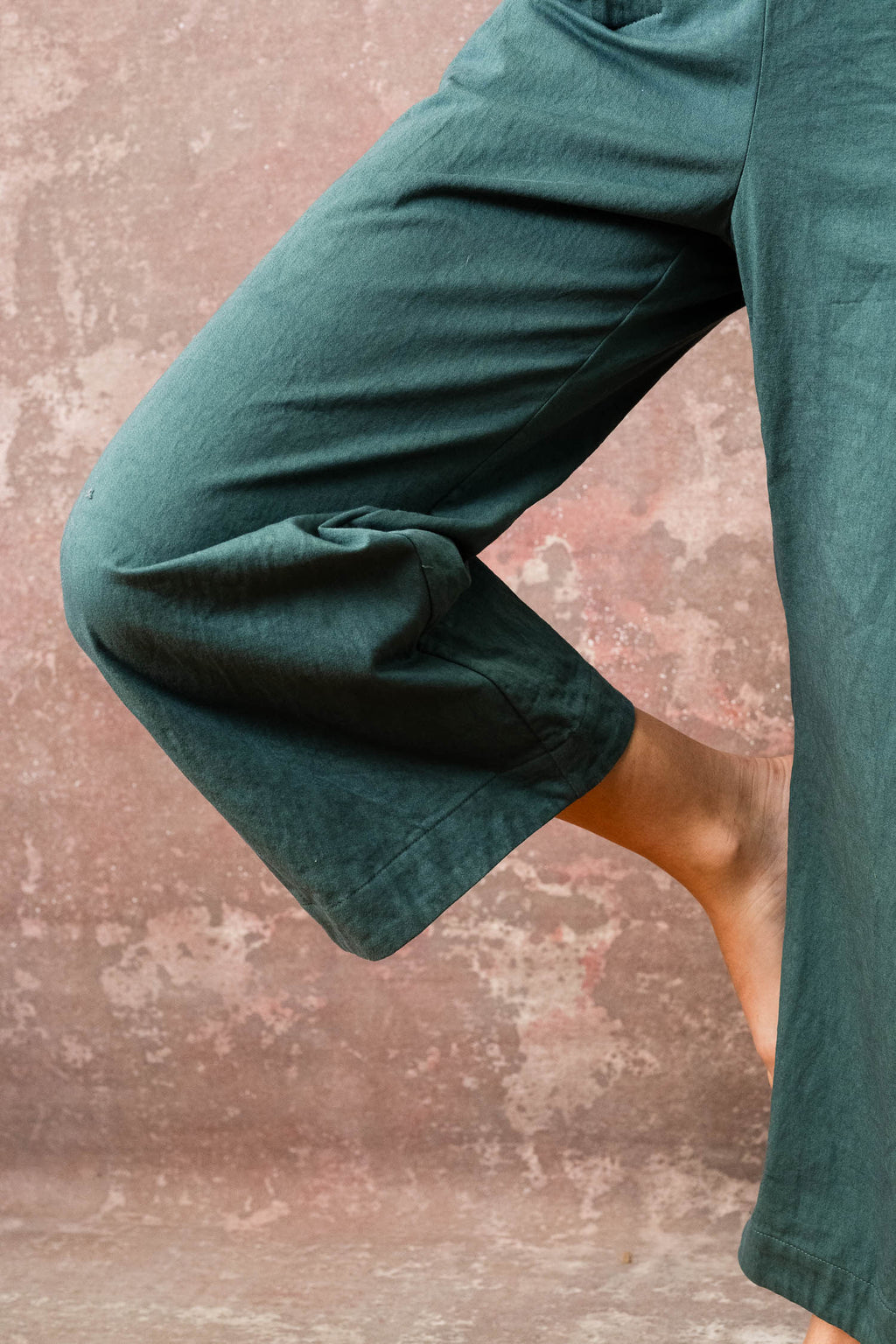 hem pants cotton twill