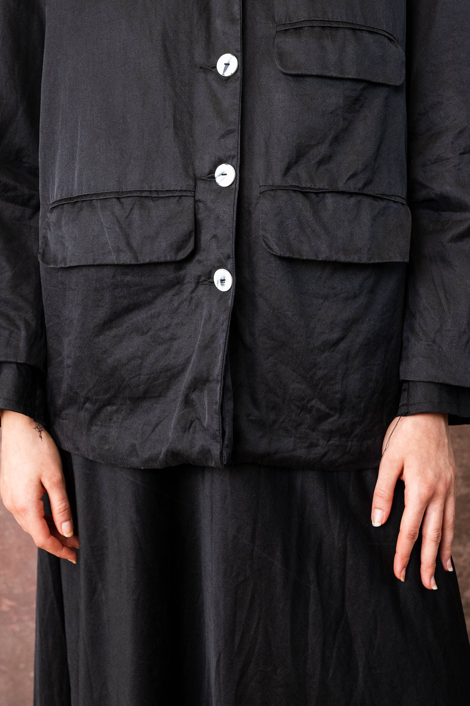 jack jacket silk cotton croccante