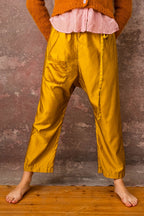 japan pants silk cotton satin