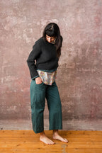 hem pants cotton twill