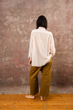 man shirt silk cotton voile