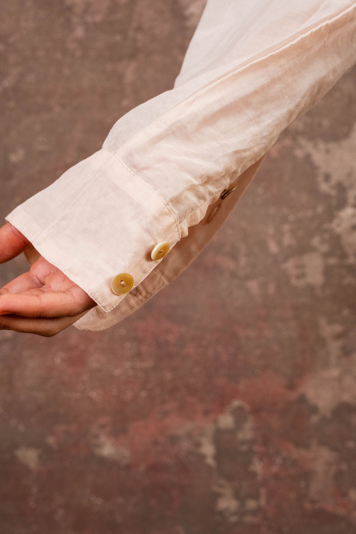 man shirt silk cotton voile