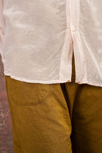 man shirt silk cotton voile