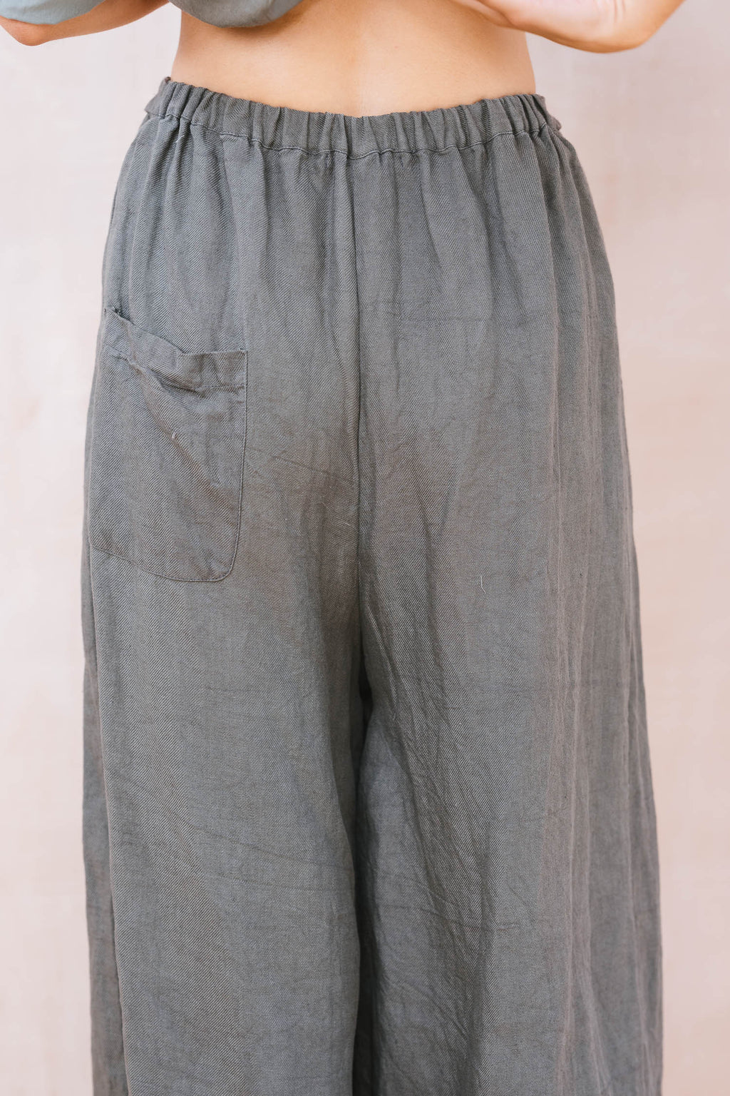 mud pants linen