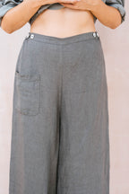 mud pants linen