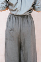 mud pants linen