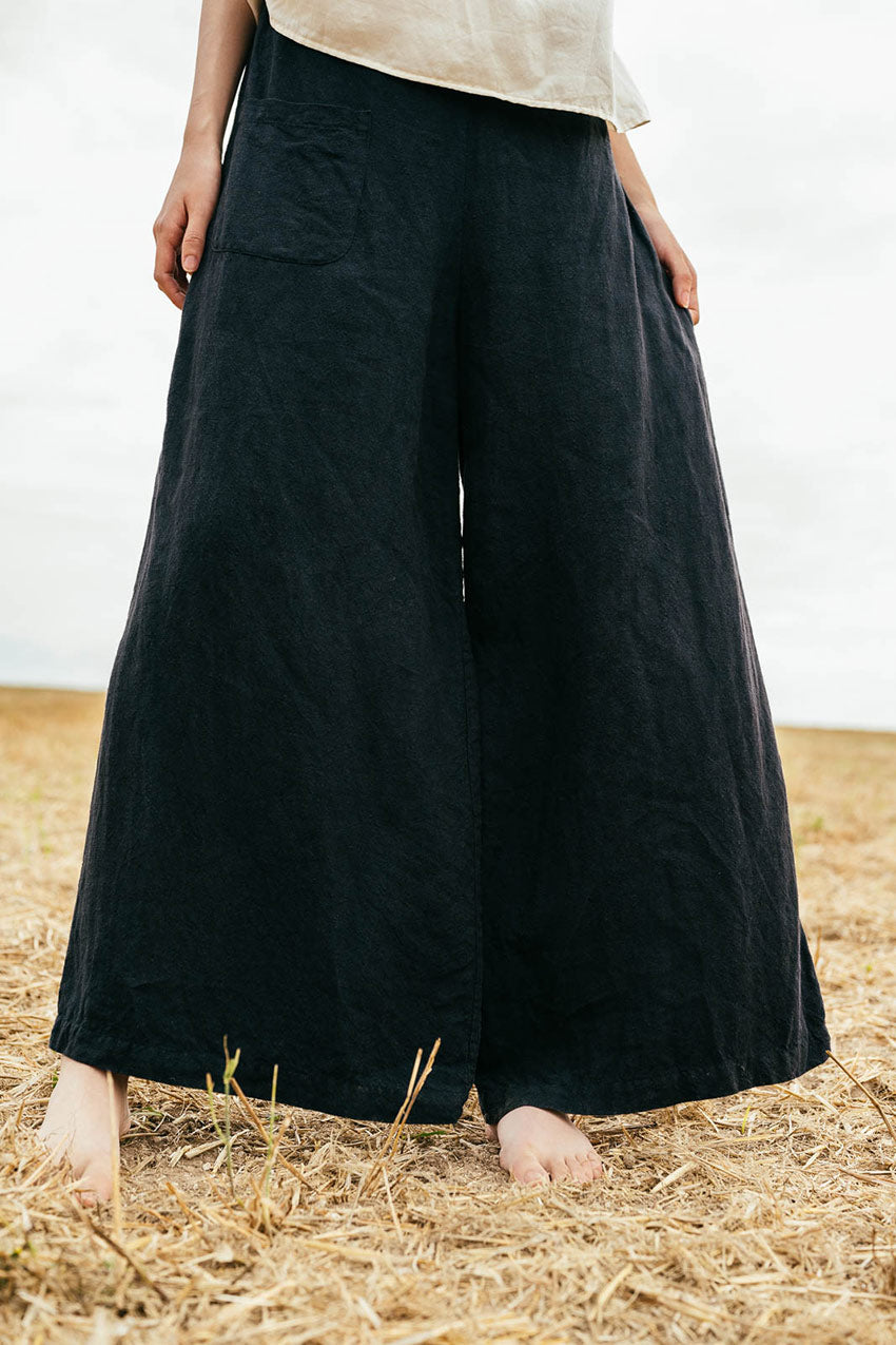 sale mud pants linen