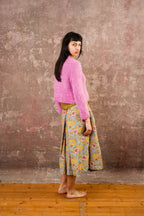 rowan skirt silk cotton print