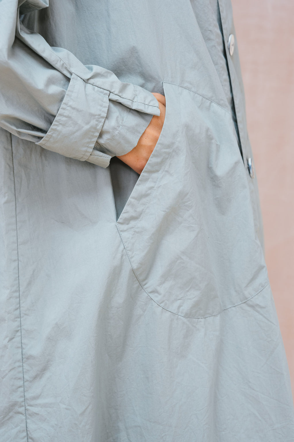 palace coat cotton poplin