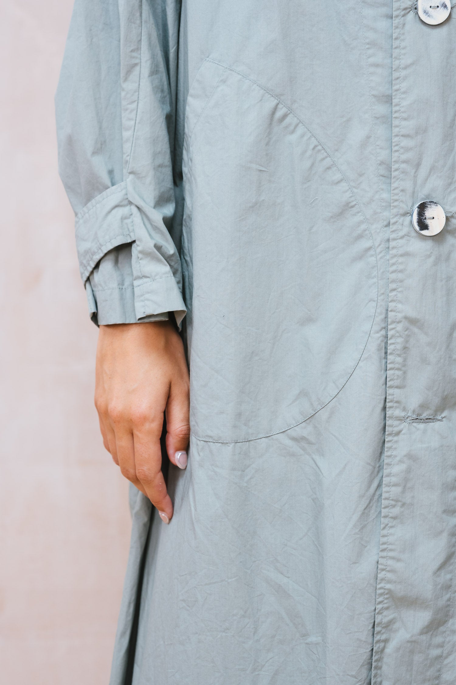palace coat cotton poplin