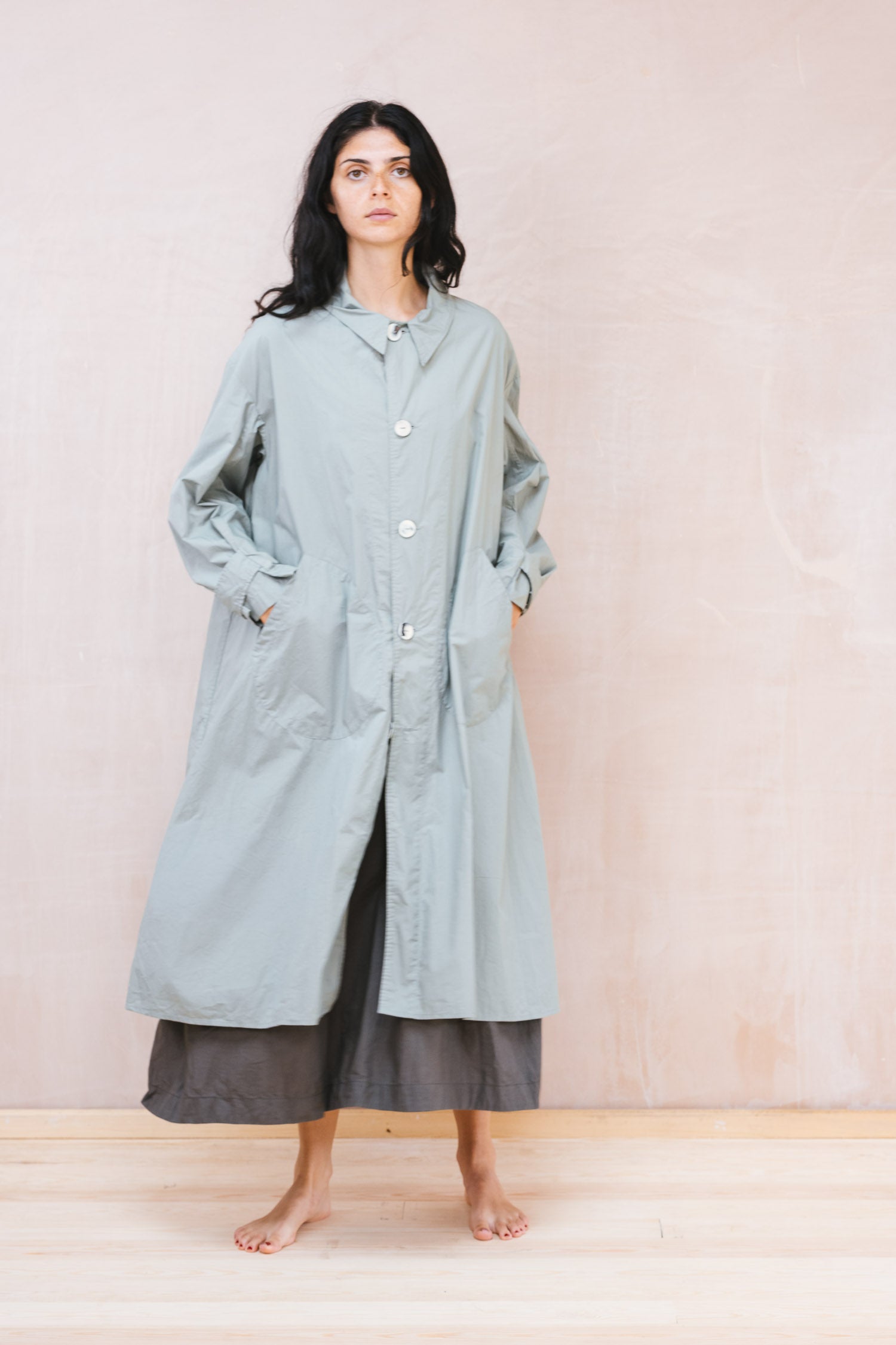 palace coat cotton poplin