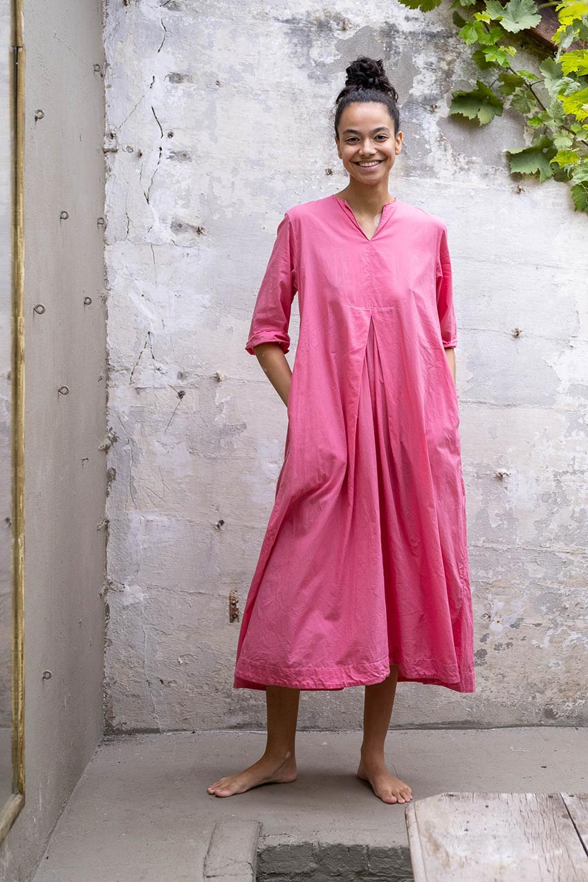 sale pleat in dress long