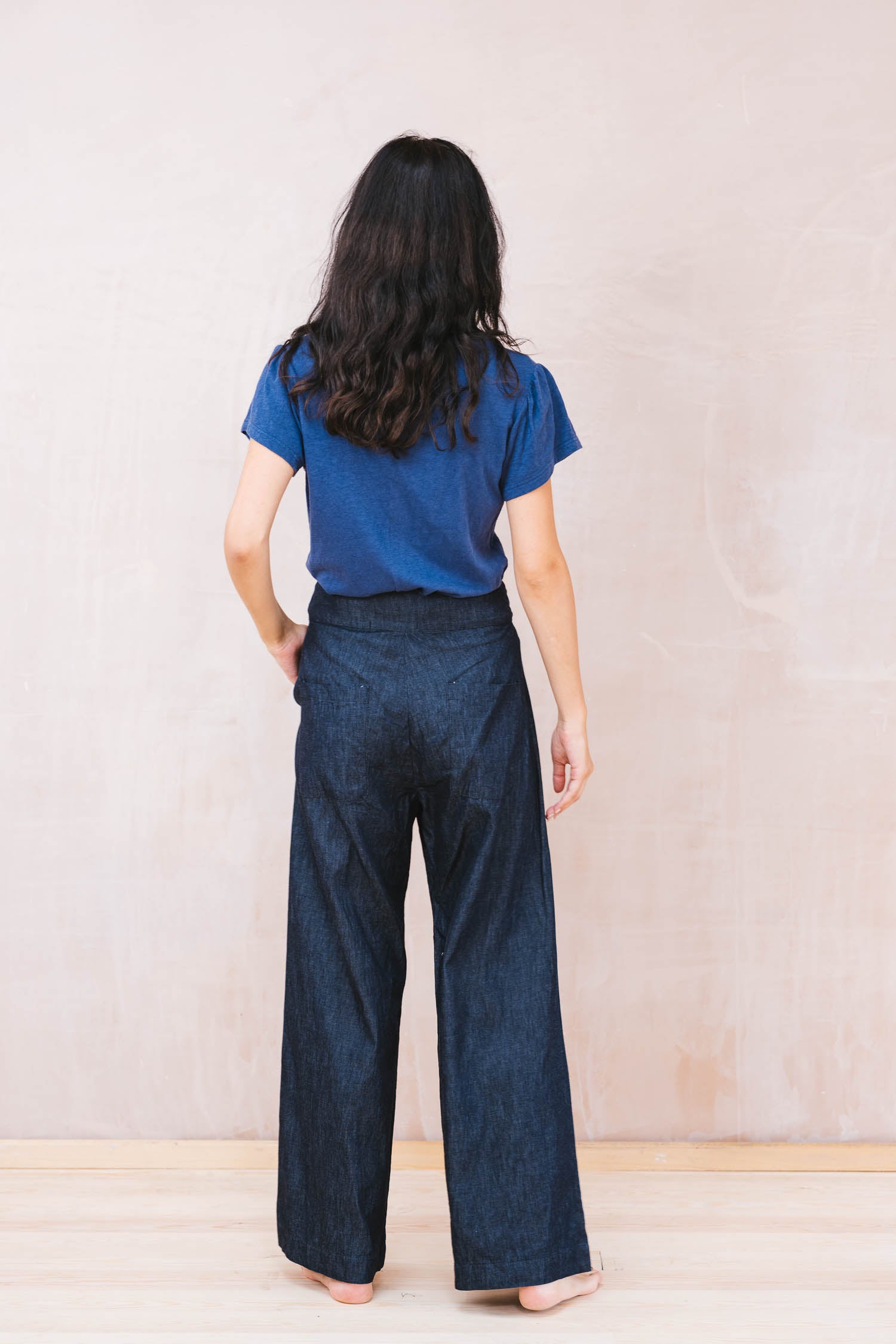flare pants denim