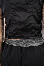 corset top silk cotton croccante