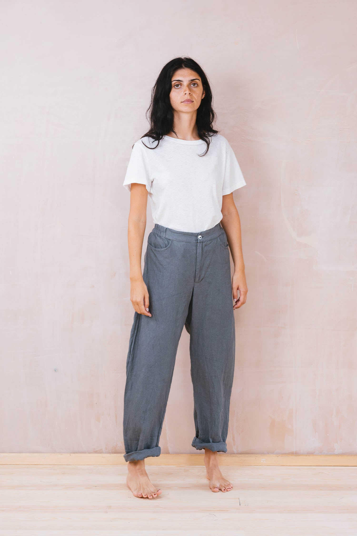 everyday pants linen