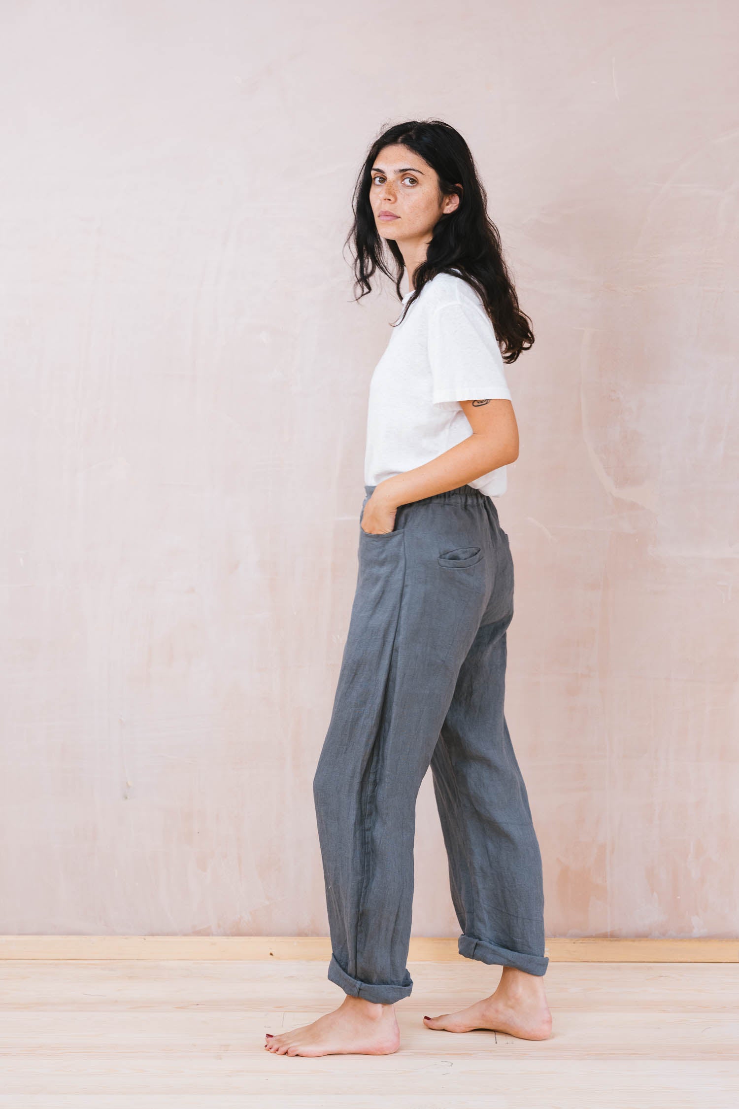 everyday pants linen