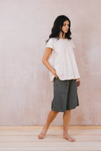 long shorts linen