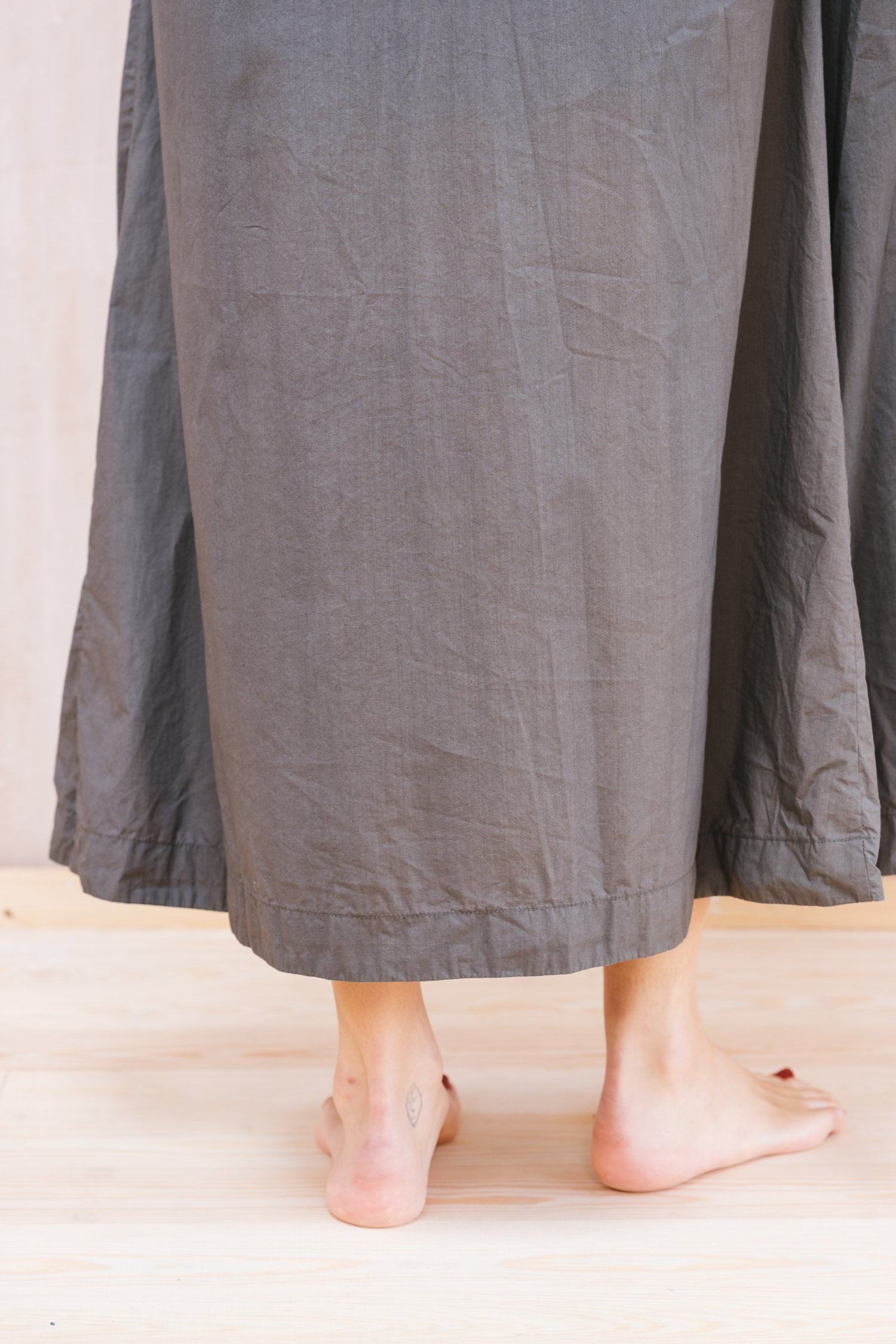 smock dress cotton poplin