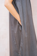 smock dress cotton poplin
