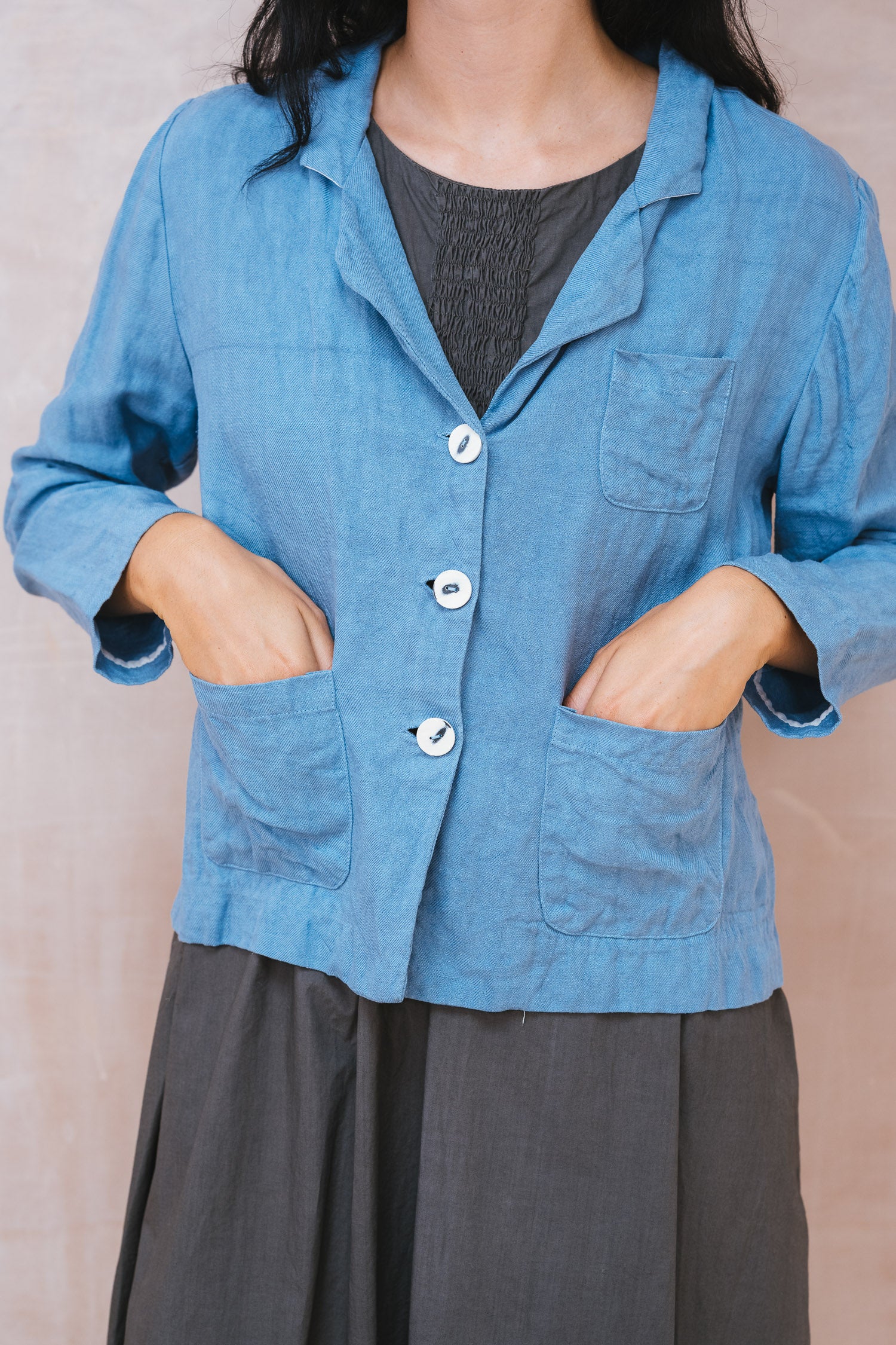 stanley jacket linen