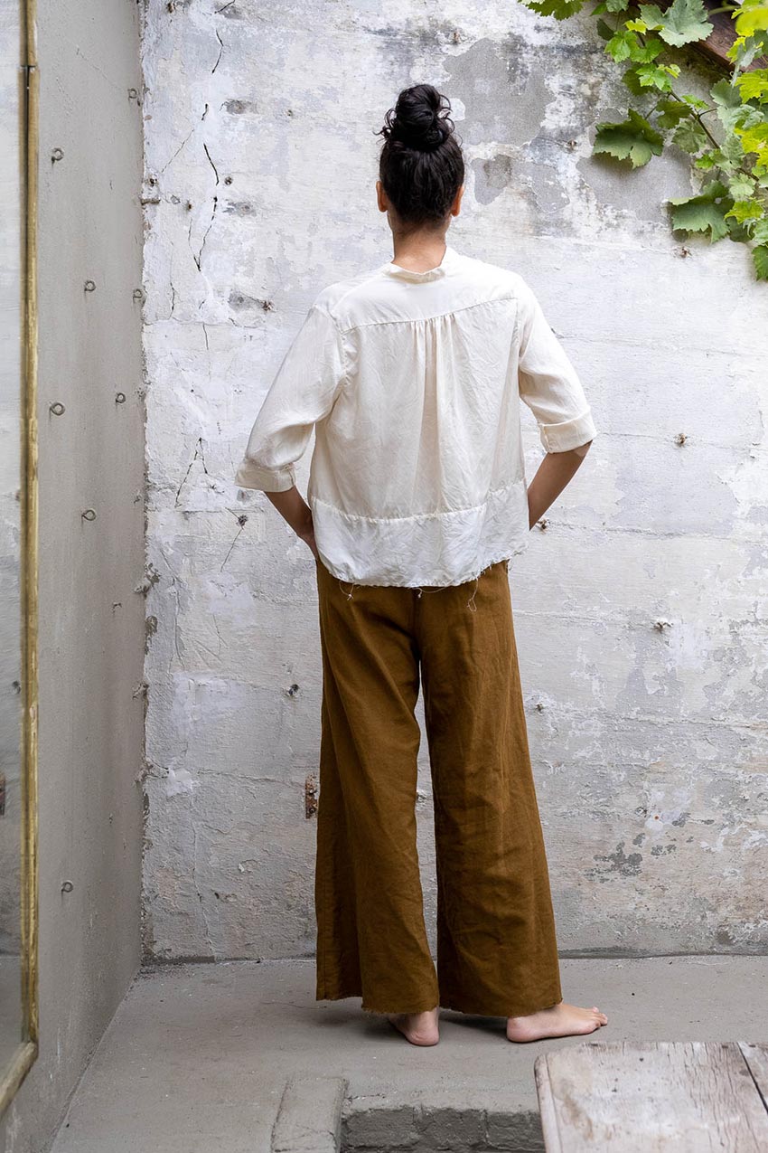 sale shannon pants natural dye twill