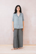 mud pants linen