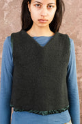 mallin vest fluffy