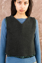 mallin vest fluffy
