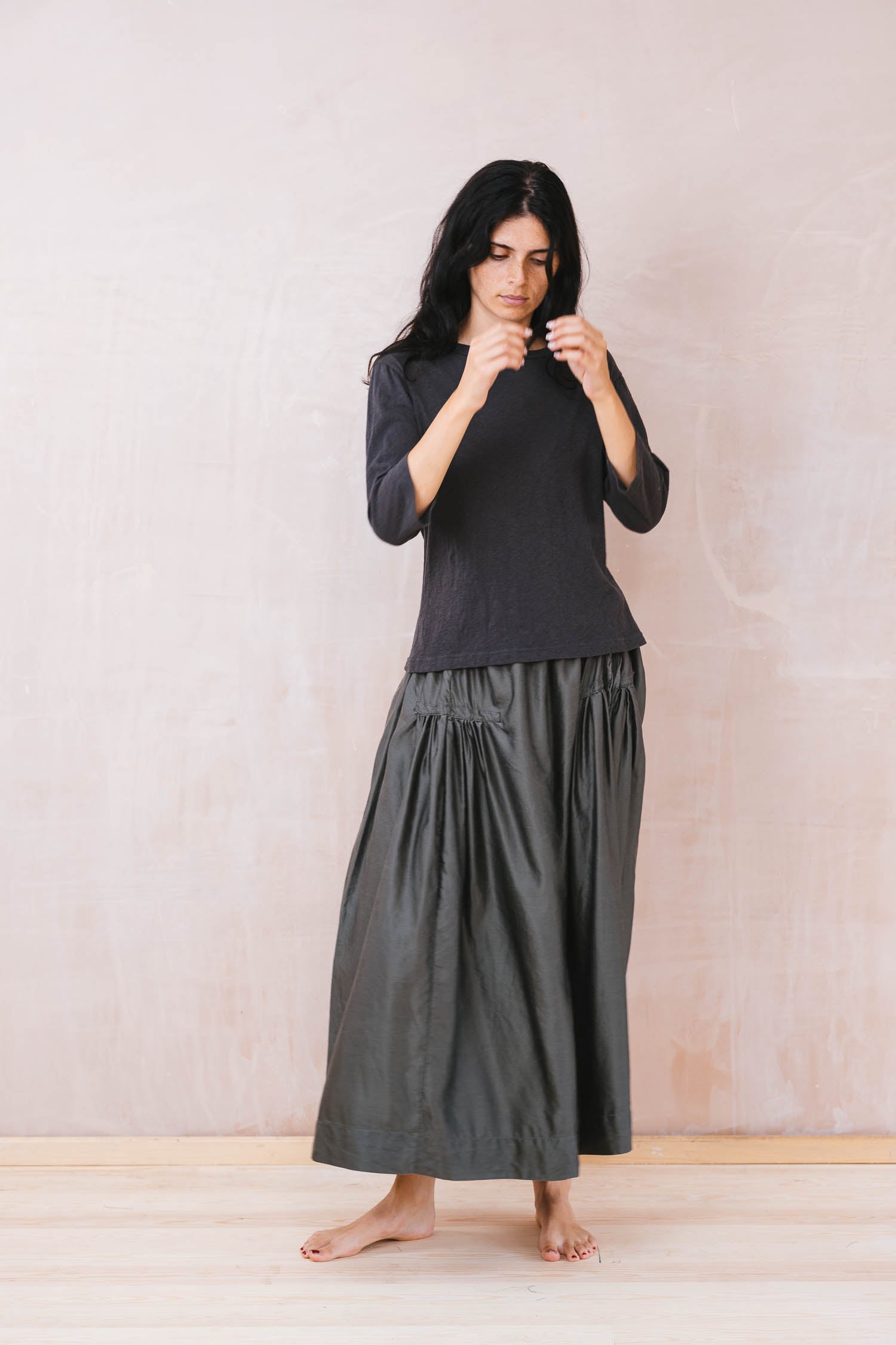 3/4 length sleeve tee