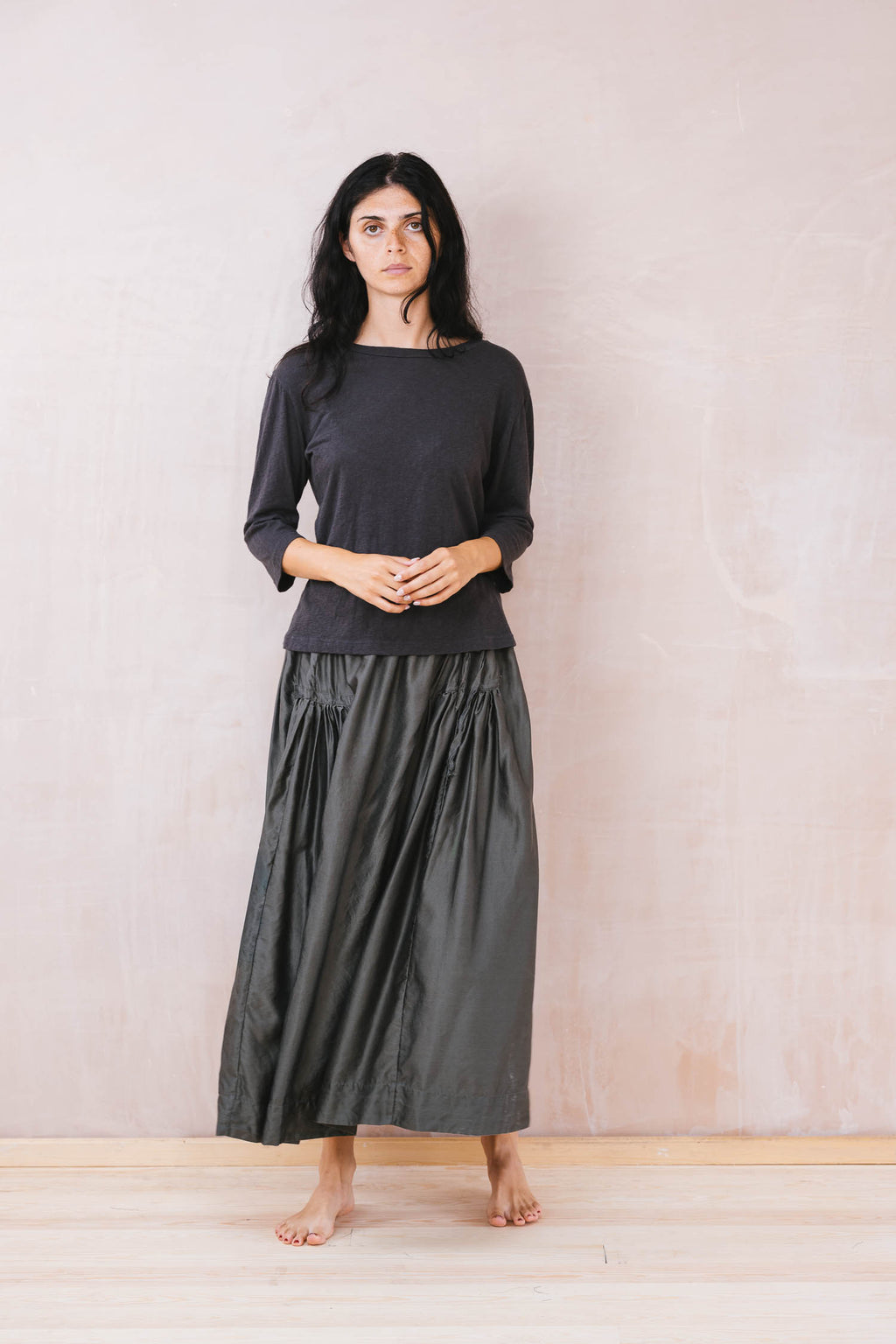 3/4 length sleeve tee