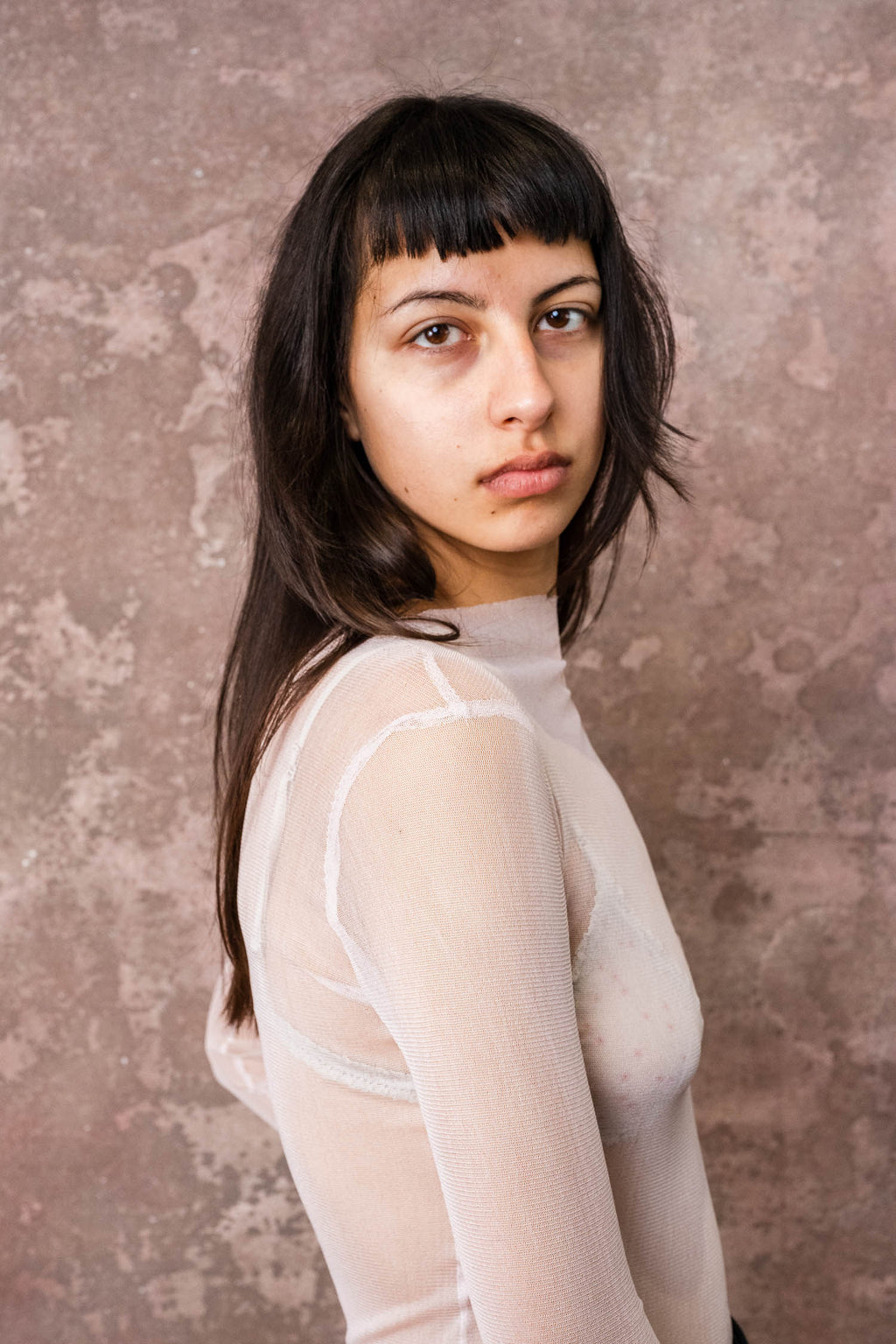 slash neck tee