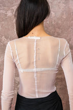 slash neck tee