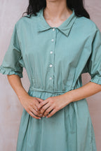 uniform dress cotton poplin