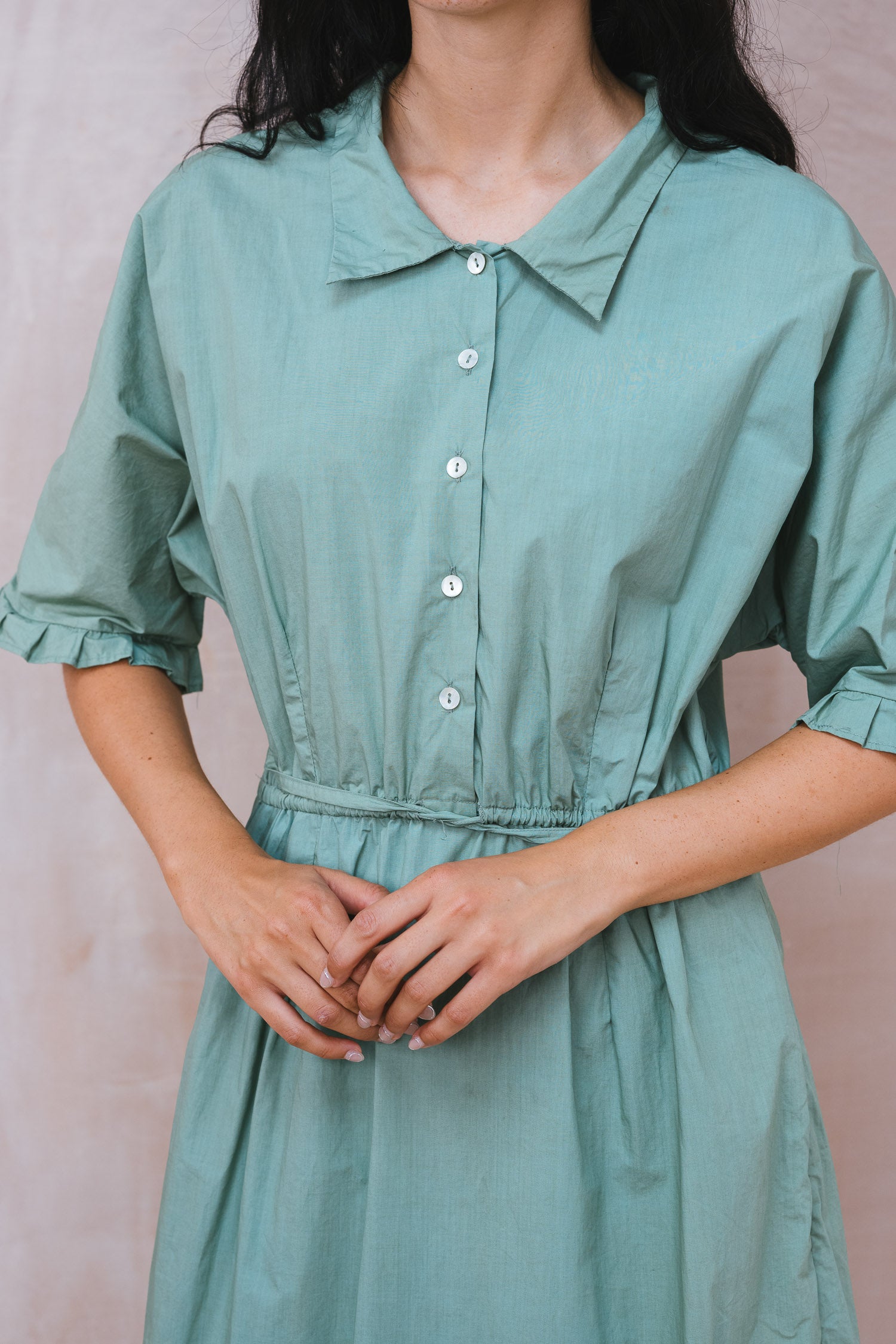 uniform dress cotton poplin
