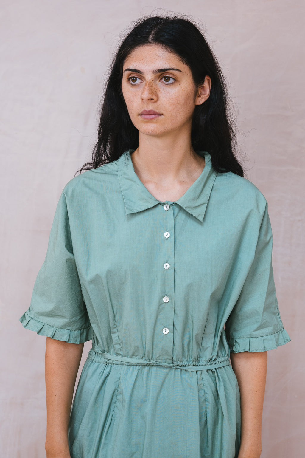 uniform dress cotton poplin