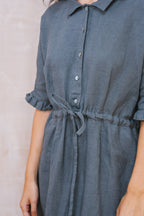 uniform dress linen twill