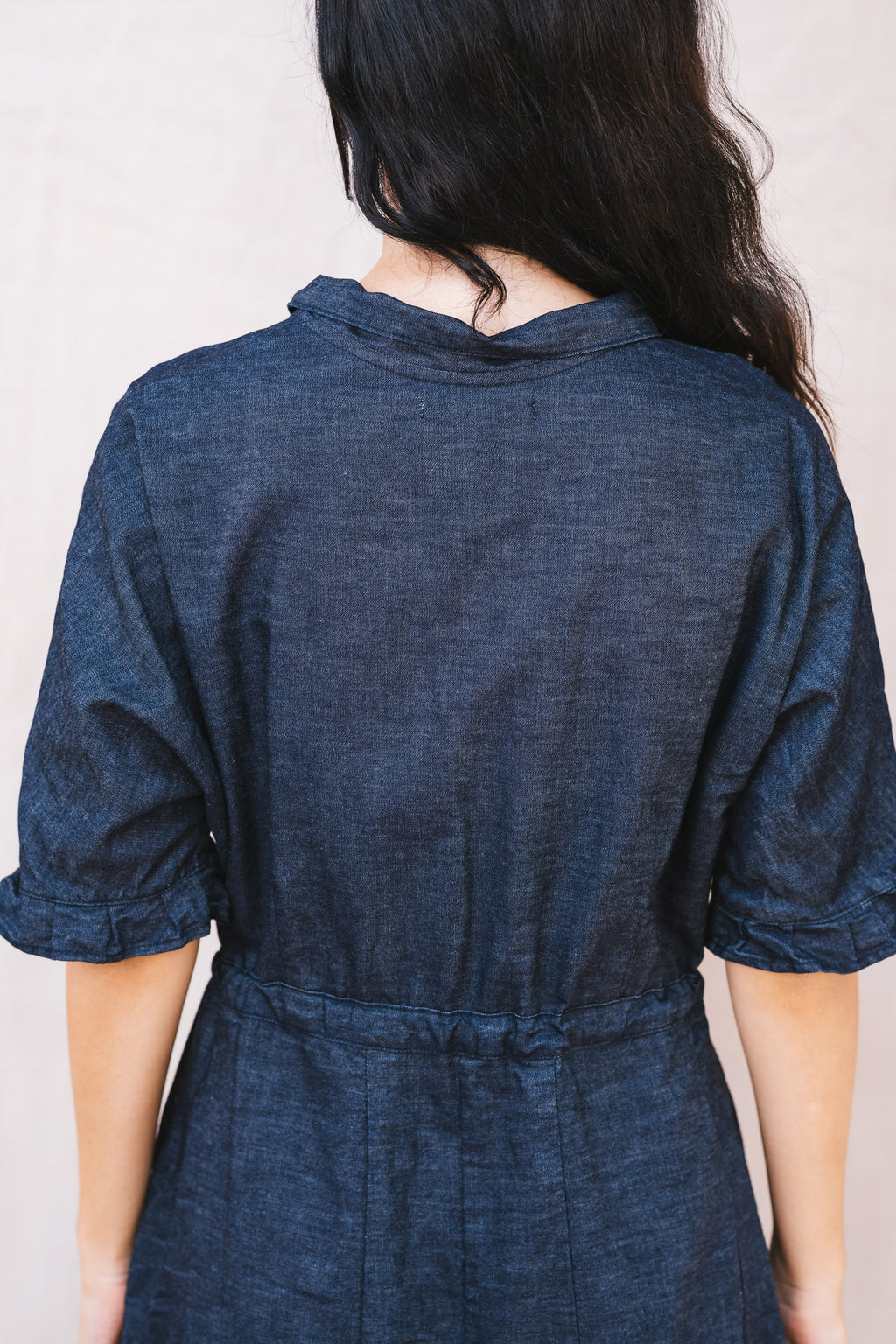 uniform dress denim